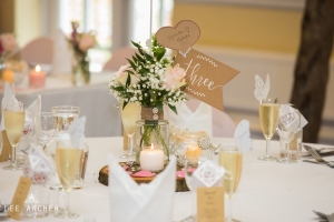 Wedding table layout